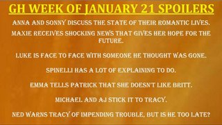 GH Week Of January 21st Spoilers