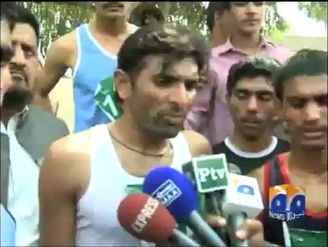 Geo Reports- Marathon Race in Faisalabad- 19 Mar 2012.mp4
