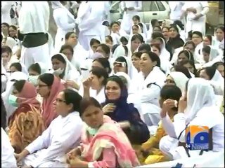 Geo report-Nurses protest-24 Nov 2011.mp4
