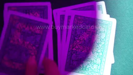 POKER-PLAYING-CARDS--Fournier-2818(Green)--Marked-cards