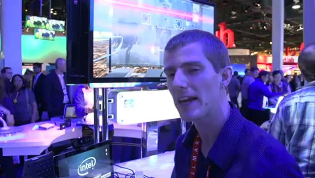 Intel Perceptual Technology Demo - Look Ma, No More Keyboard & Mouse! Linus Tech Tips CES 2013