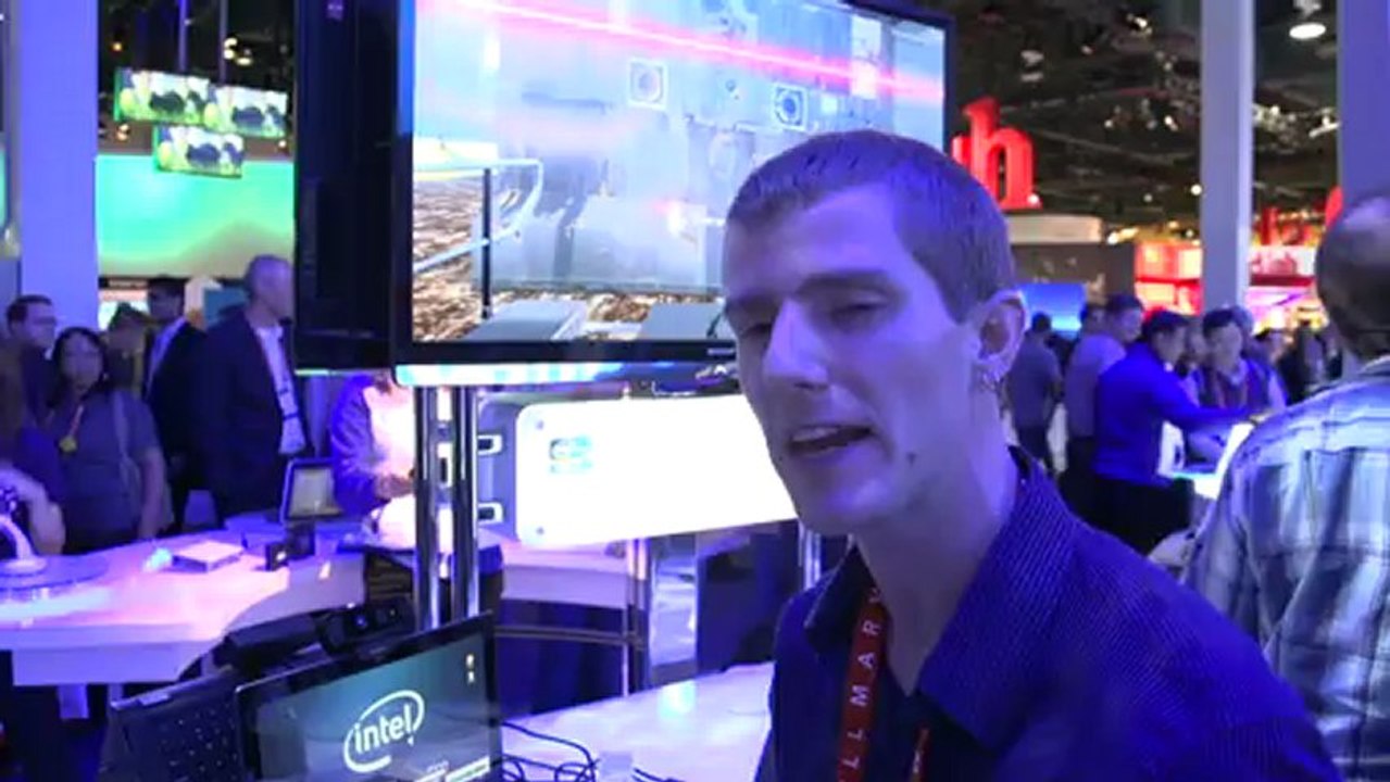 Intel Perceptual Technology Demo - Look Ma, No More Keyboard & Mouse! Linus Tech Tips CES 2013