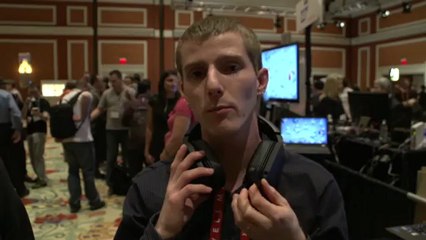Mionix Booth with Peter Nygren - New Headset Coming Soon - Linus Tech Tips CES 2013