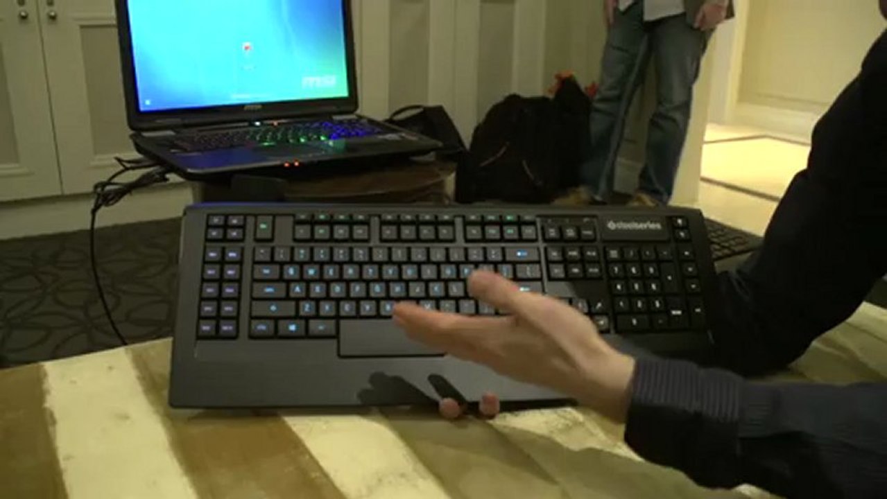 Steelseries Apex & Apex Raw Gaming Keyboards - Linus Tech Tips CES 2013