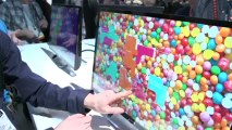 Samsung SC77 Touch 60 Degree Tilting Touchscreen LCD Monitor - Linus Tech Tips CES 2013