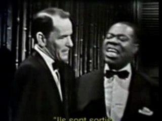 Louis Armstrong & Frank Sinatra