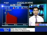 Stocks in news  Reliance Ind, M&M, Alok Inds, Guj NRE Coke