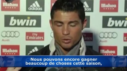 Cristiano : "Le public doit arrêter de siffler Mourinho !"