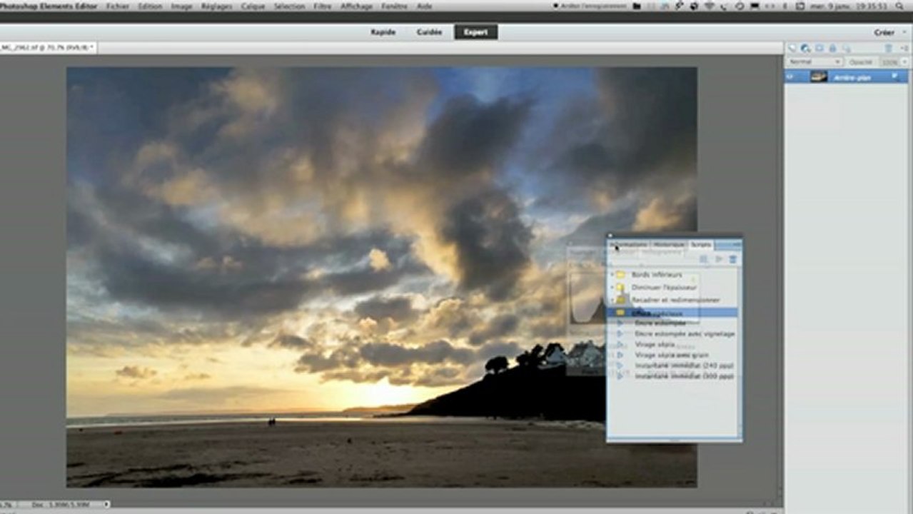 Comparaison entre Photoshop Elements 9 et 11