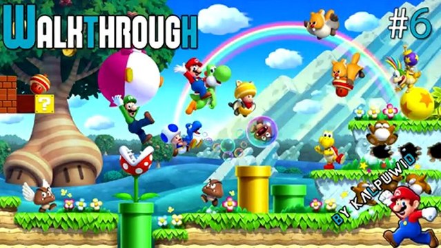 Walkthrough New Super Mario Bros U - Nintendo Wii U - Episode 6