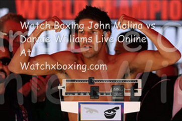 Dannie Williams vs John Molina 12 rounds - Lightweight division