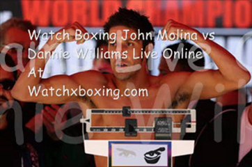 Molina vs Dannie Williams Jan. 11, 2013 Live