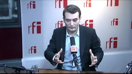 Florian Philippot, vice-président du Front national