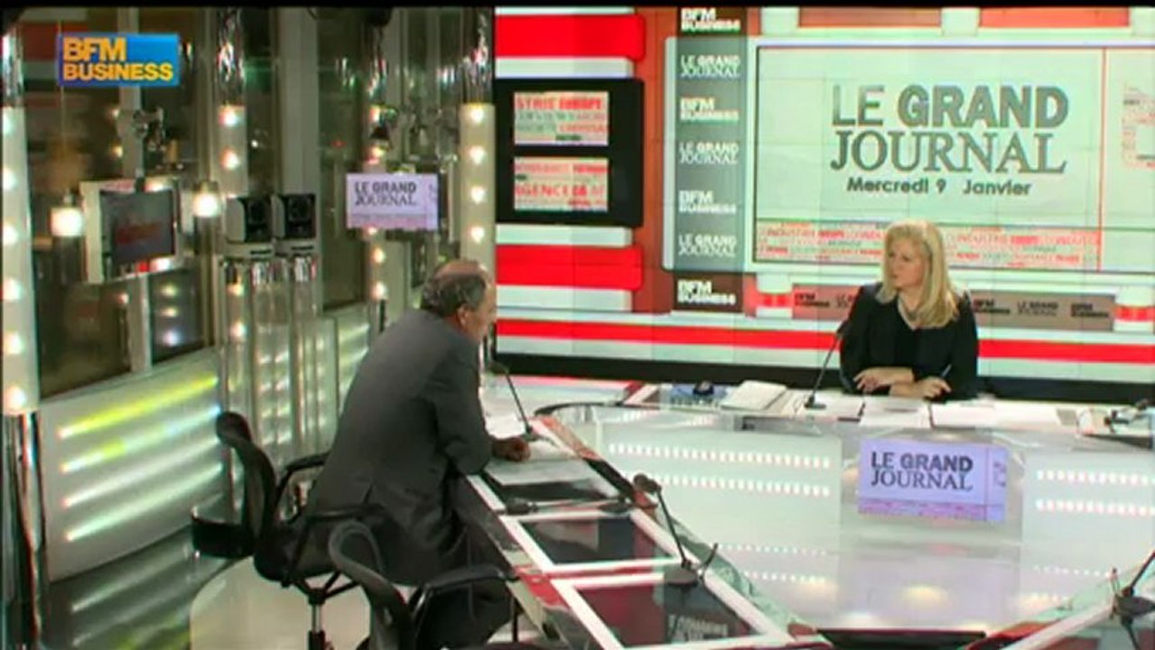 Virgin Mobile Geoffroy Roux de Bezieux / Citroën Frédéric Banzet - 9 janvier Grand Journal 4/4