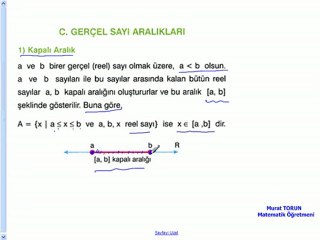 Basit eşitsizlikler 1