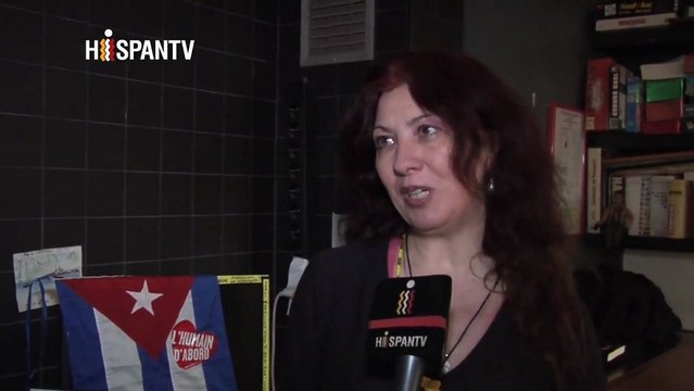 Destacan los logros de la Revolucion cubana en Francia(080113)