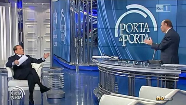 Bruno Vespa vs Berlusconi: Basta, questa la so a memoria