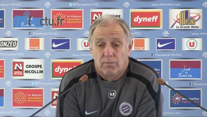 Le mercato c'est la merde René Girard entraîneur Montpellier MHSC