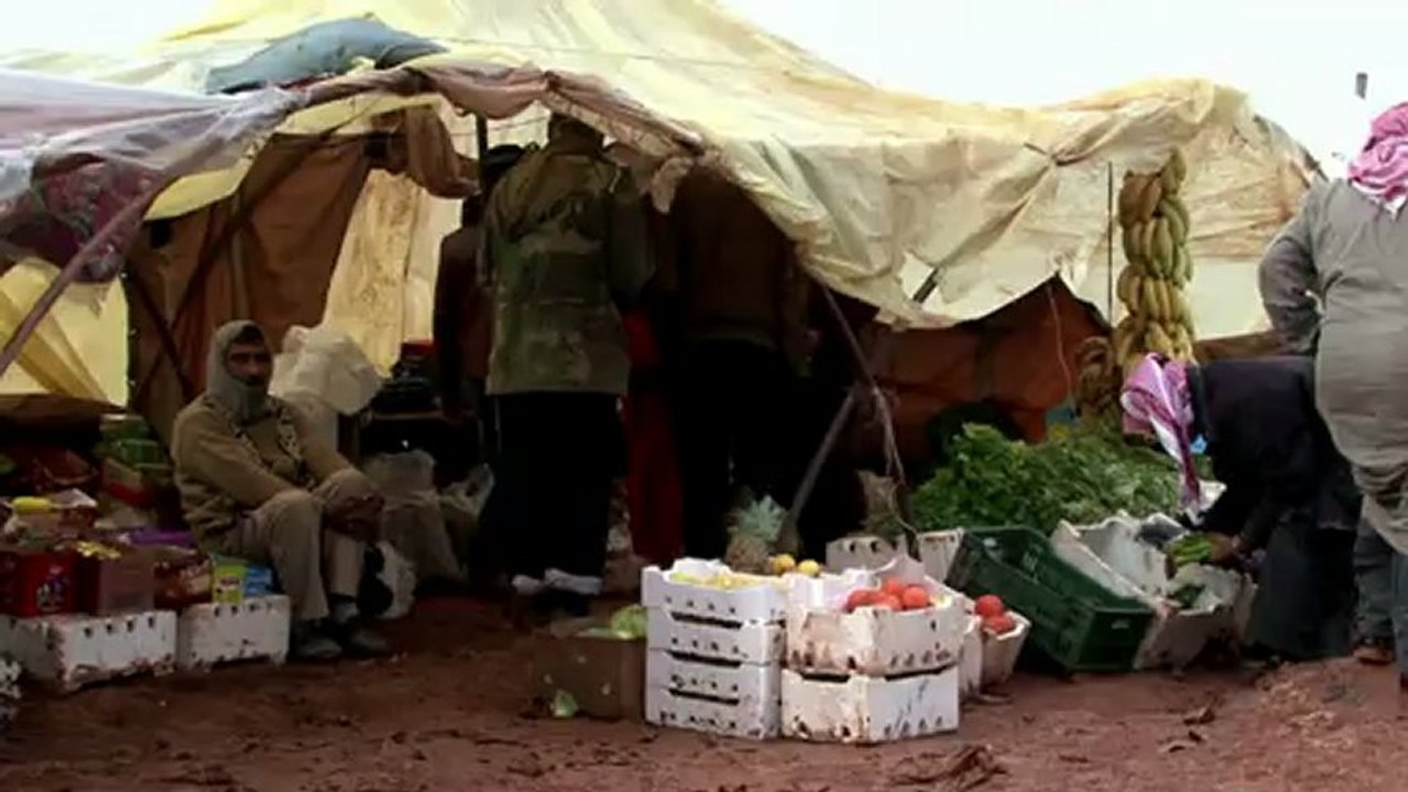 Syrie: les intempéries aggravent la situation des déplacés