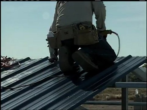 Metal Building Installation Series Step 19 - Roof Panels