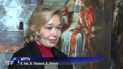 Vatican: rencontre avec la peintre officielle, une Russe