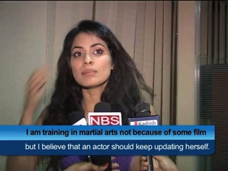 Martial arts for actresses