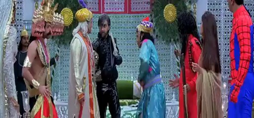 Indian Spider man With Chunky Pandey Comedy Scene.mp4