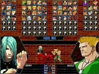 screenpack street fighter mugen tournament By Misterr07