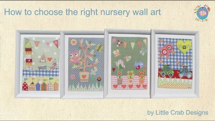 How to choose the right nursery wall art