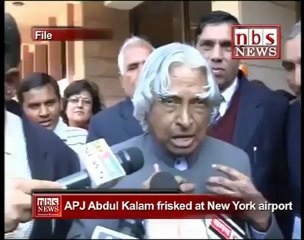 APJ Abdul Kalam frisked at New York airport.mp4