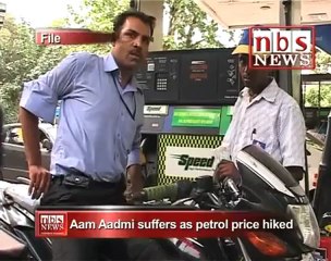 Aam Aadmi suffers as petrol price hiked.mp4
