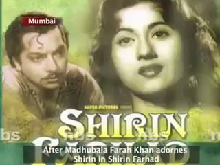 After Madhubala Farah Khan adornes  Shirin in Shirin Farhad.mp4