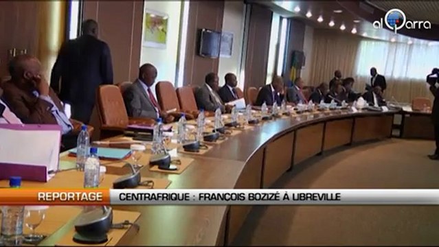 RCA : François Bozizé à Libreville
