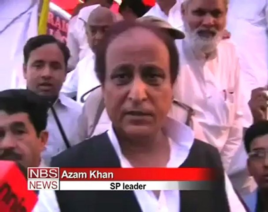 Azam Khan alleges death threat from SP ruled Sambhal.mp4