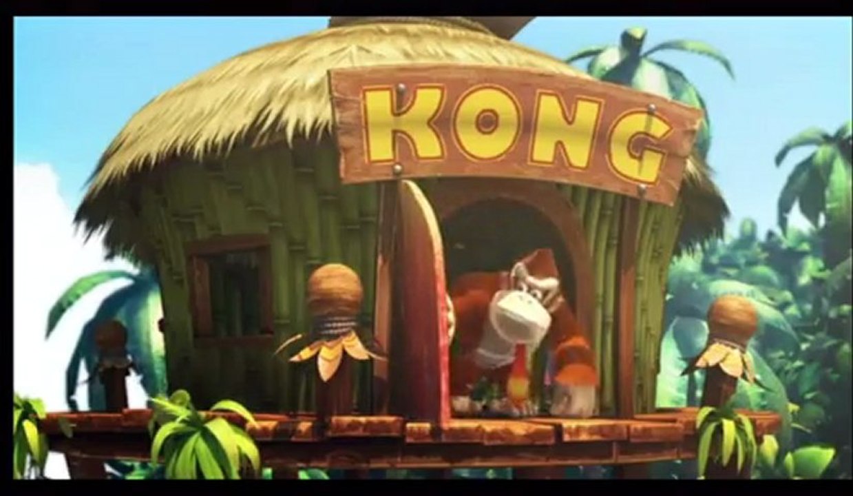 WT - Donkey Kong Country Returns [01] des voleurs de bananes et un gros singe