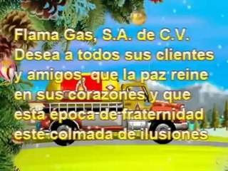 Flama Gas te desea Feliz Navidad y Año Nuevo 2013