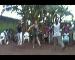 Danse africaine, Manon Corbice dite Rokia avec la Compagnie Tamany