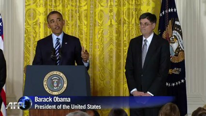 Obama wants fast confirmation for Lew at Treasury