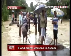 Flood ordeal worsens in Assam.mp4