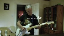 Demo of MIM Fender Standard Strat with replacement pickups.