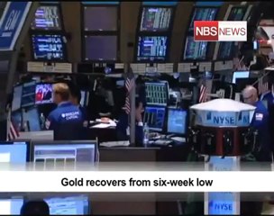 Gold recovers from six week low.mp4