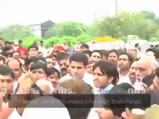 IT Minister Sachin Pilot arrested on his way to Bhatta Parsaul.mp4