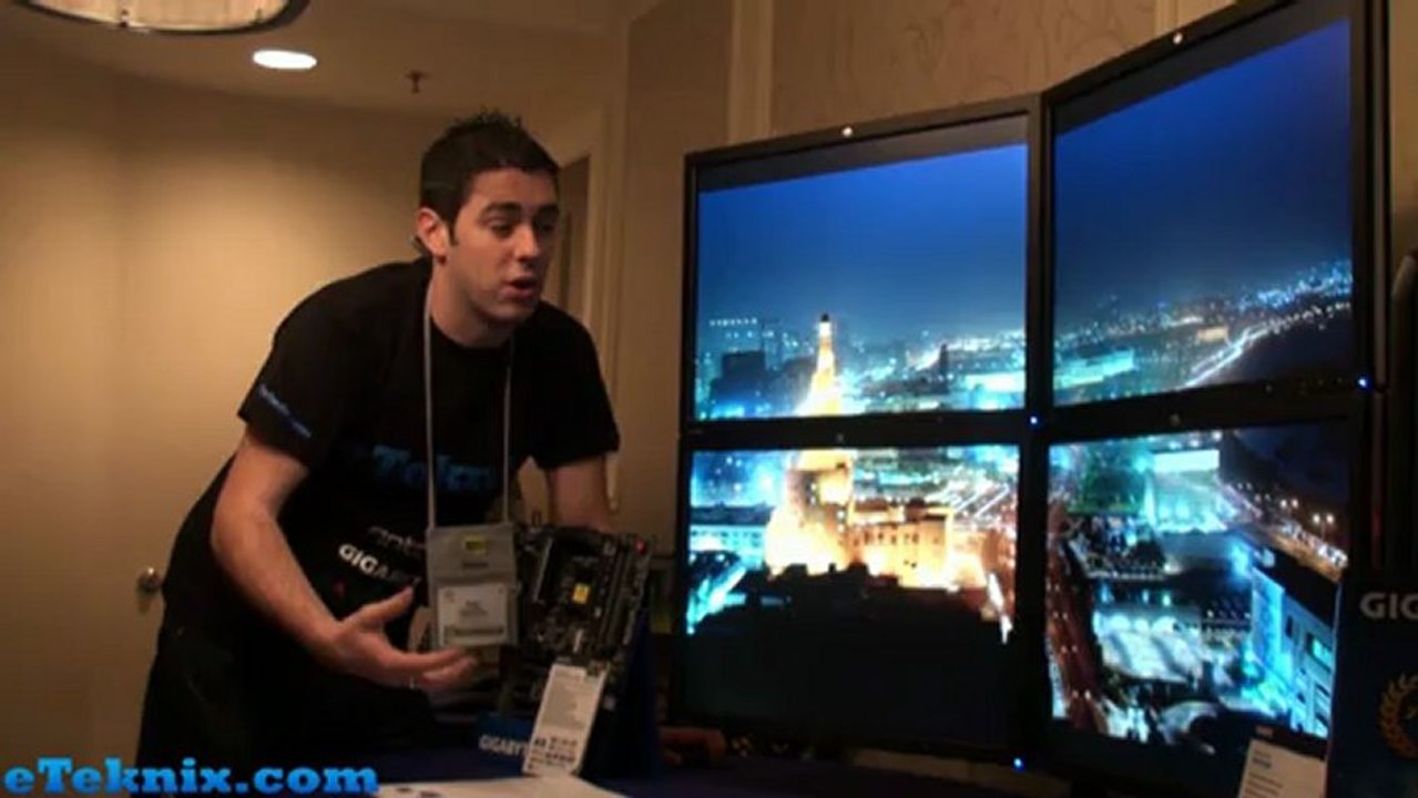 Gigabyte showcase alternative 4K technology at CES 2013