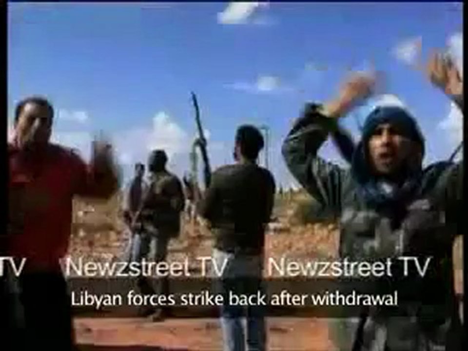 Libyan forces strike back after withdrawal.mp4