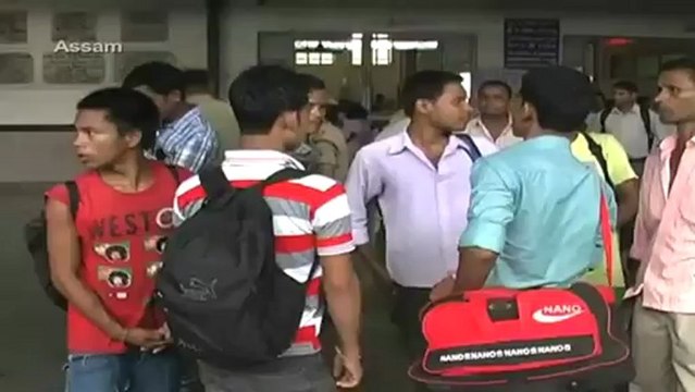 Life comes back on track, special train leaves Guwahati.mp4