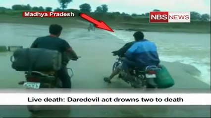 Live death  Daredevil act drowns two to death.mp4
