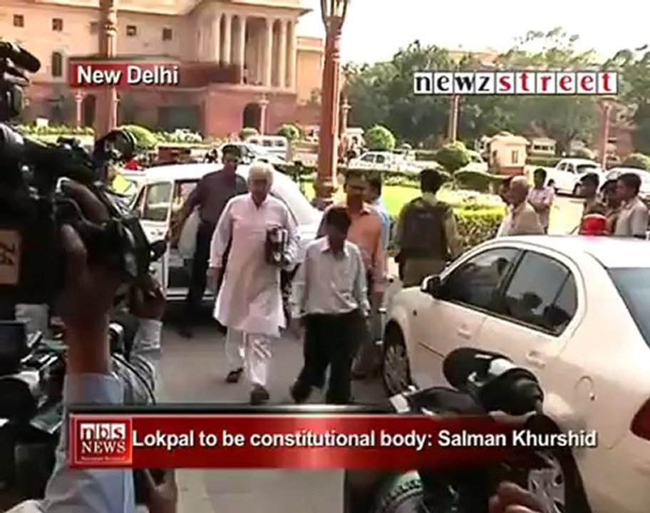Lokpal to be constitutional body  Salman Khurshid.mp4