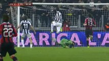 Juventus - Milan 2-1 (Quarti Coppa Italia, Goals, 09.01.2013)
