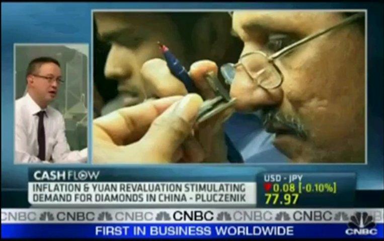 CNBC – Diamonds A Safe Haven Investment