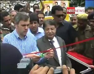 Omar inaugrates five bridges to connect Kishtwar.mp4